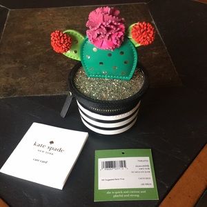 Kate Spade 3D Cactus Coin Purse Scenic Route